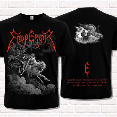 American Vintage Norwegian Black Metal Symphony Black Metal Men's T-Shirt Summer New Men's and Women's Streetwear