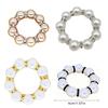 Set of 60 Tissue Holders Bead Christmas Tissue Buckles Christmas Bead Serviettes Rings Suitable for Tissue Decors