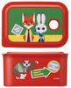 Skater Mini Bento Lunch with Disney Zootopia Box, 1-Tier, Microwave-Safe, 320ml, Lid, Patch, PL32B-A