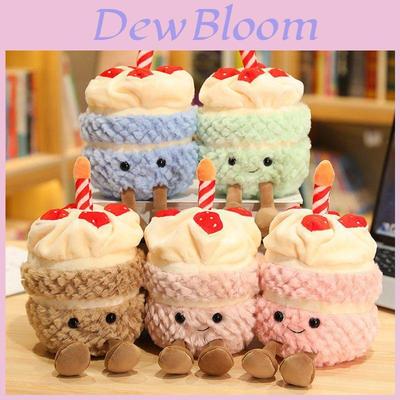 Schattige 28cm Jellycat Verjaardagstaart Poppen Pluche Speelgoed