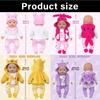 18Inch Doll Fashion Outfit with Quality Tailoring Doll Clothing Set Encourages Creative Costume Styling for Toddler Fun