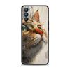 Custodia per Telefono Gatto Carino Per Oppo A17 A31 A54 A57 A78 A79 A98 Find X5 X6 Reno 6 7 8 10 11 12 13 F Pro 5G Copertura Morbida in TPU Fundas Capas