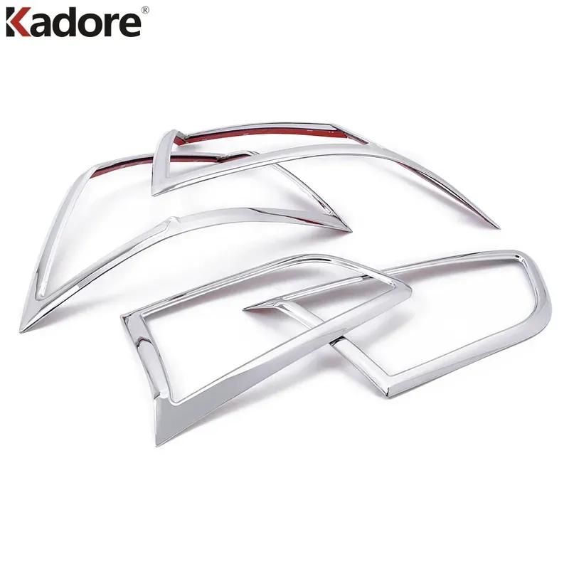 Rear Tail Light Lamp Cover Trim For Mitsubishi Lancer 2010 2011 2012 2013 2014 Chrome Car Accessories Taillight Frame Trims