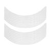 16pcs Bike Motorcycle 16 18inch Reflective Wheel Strip Stickers Decoration Accessory