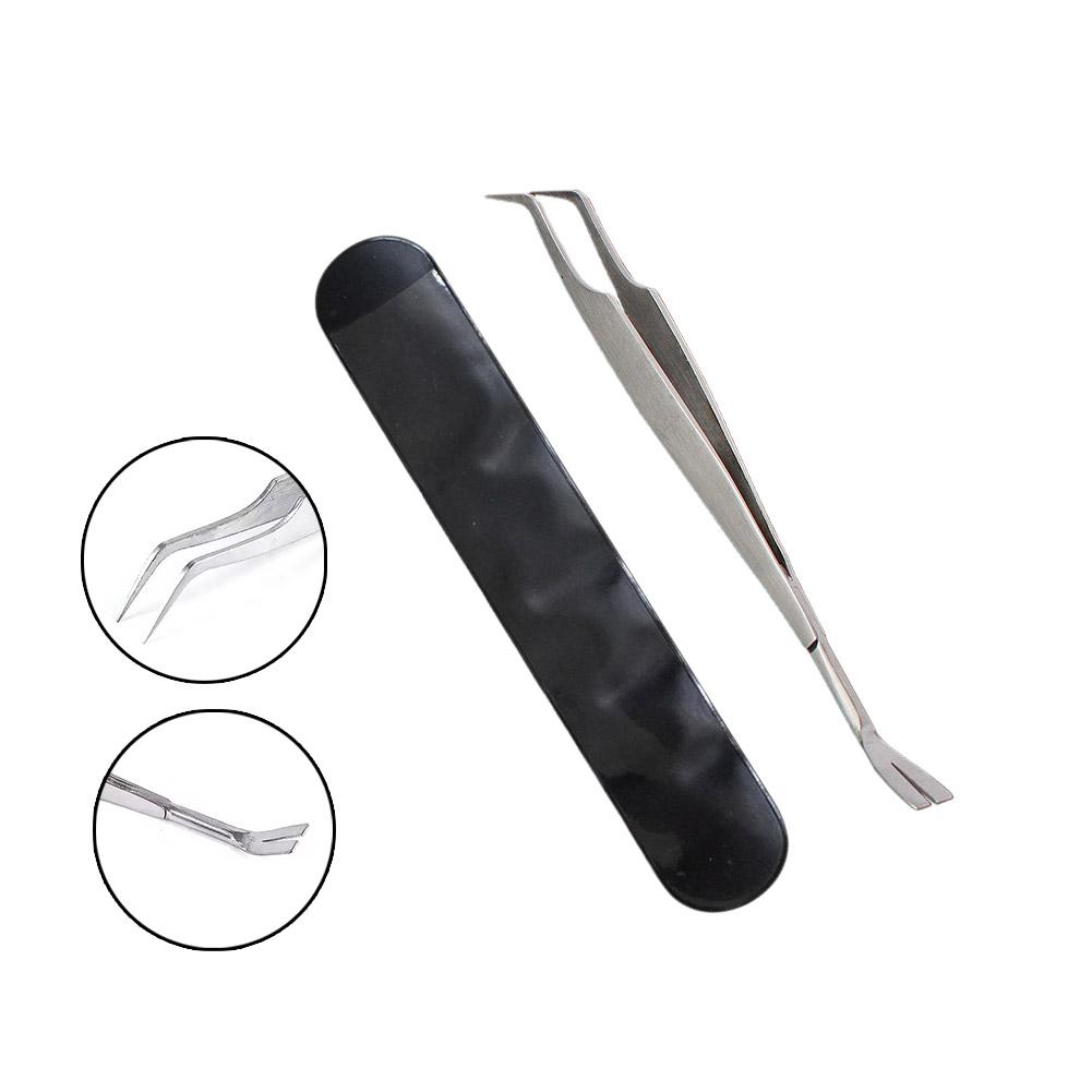 Stainless Steel Pet Flea Remover Tool Scratching Hook Tweezers Clips Set Cat Dog Tick Remover Tweezers Pet Grooming Supplies