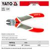 YATO Industrial Needle Nose & Diagonal Cutting Pliers Combo with Wire Strippers