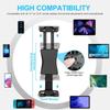 Handfree Airplane Phone Holder Foldable Tablet Mount Portable Cell Phone Stand  Seat