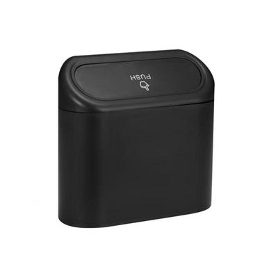 Car Door Hanging Trash Can with Lid & Storage Bag - Multi-Function Seat Back Organizer