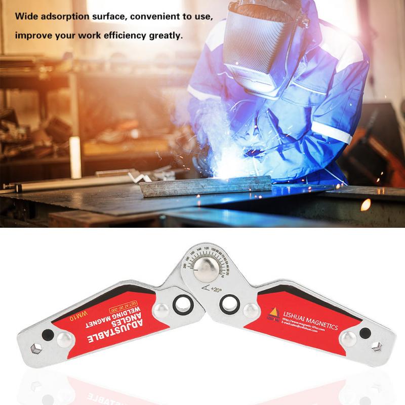 20°-200° Welding Magnetic Holder Adjustable Angles Welder Tool Accessories Magnetic Welding Positioner for Welding Jobs In Hardware Processing 20°-200° Welding Magnetic Holder Adjustable Angles Welder Tool Accessories Magnetic Welding Positioner for Welding Jobs In Hardware Processing