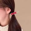 Hairpin Imitation Sugar Calabash Design Hair Clip Stable Clamping Force Side Bang Hair Pin Holiday Hair