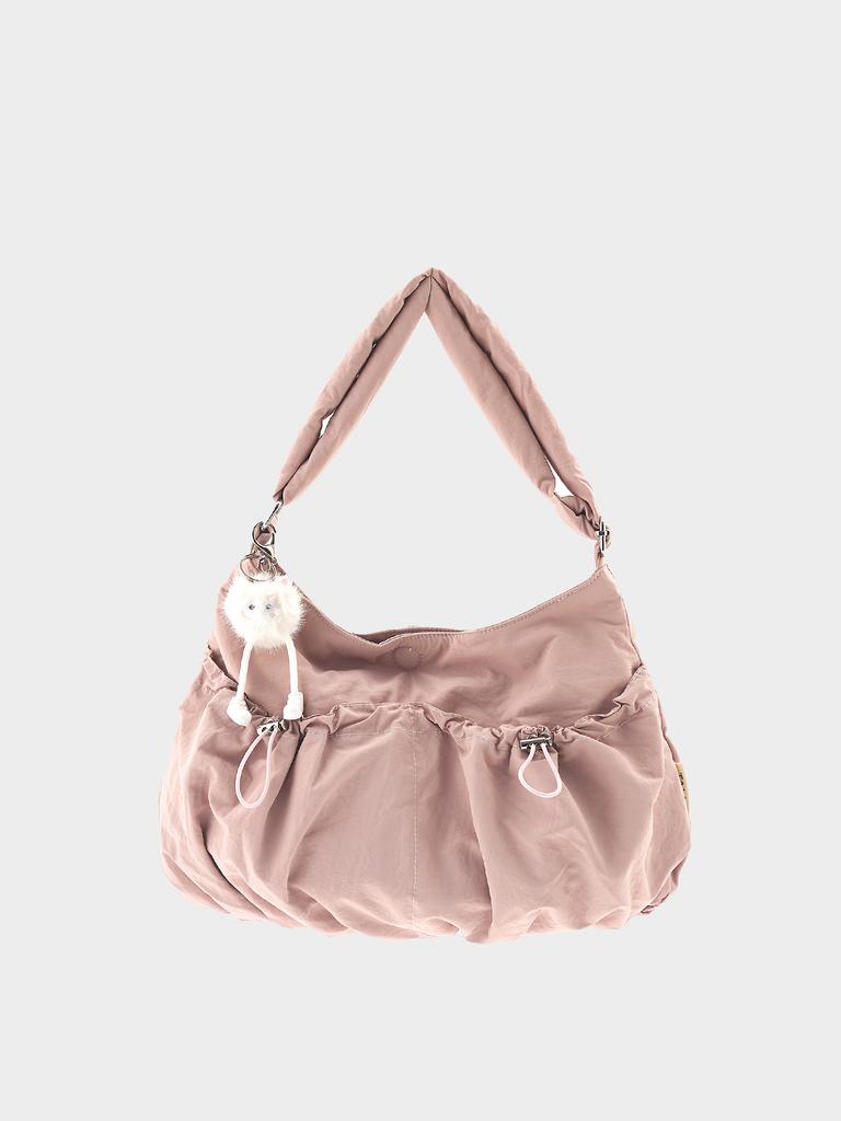 Talli [25Th] Cozy String Pocket Shoulder Bag_Pink
