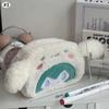 Cartoon Capybara Pencil Bag Large Capacity Pencil Storage Bags Kawaii Pen Pouch Students Stationery Organizer Makeup Bag