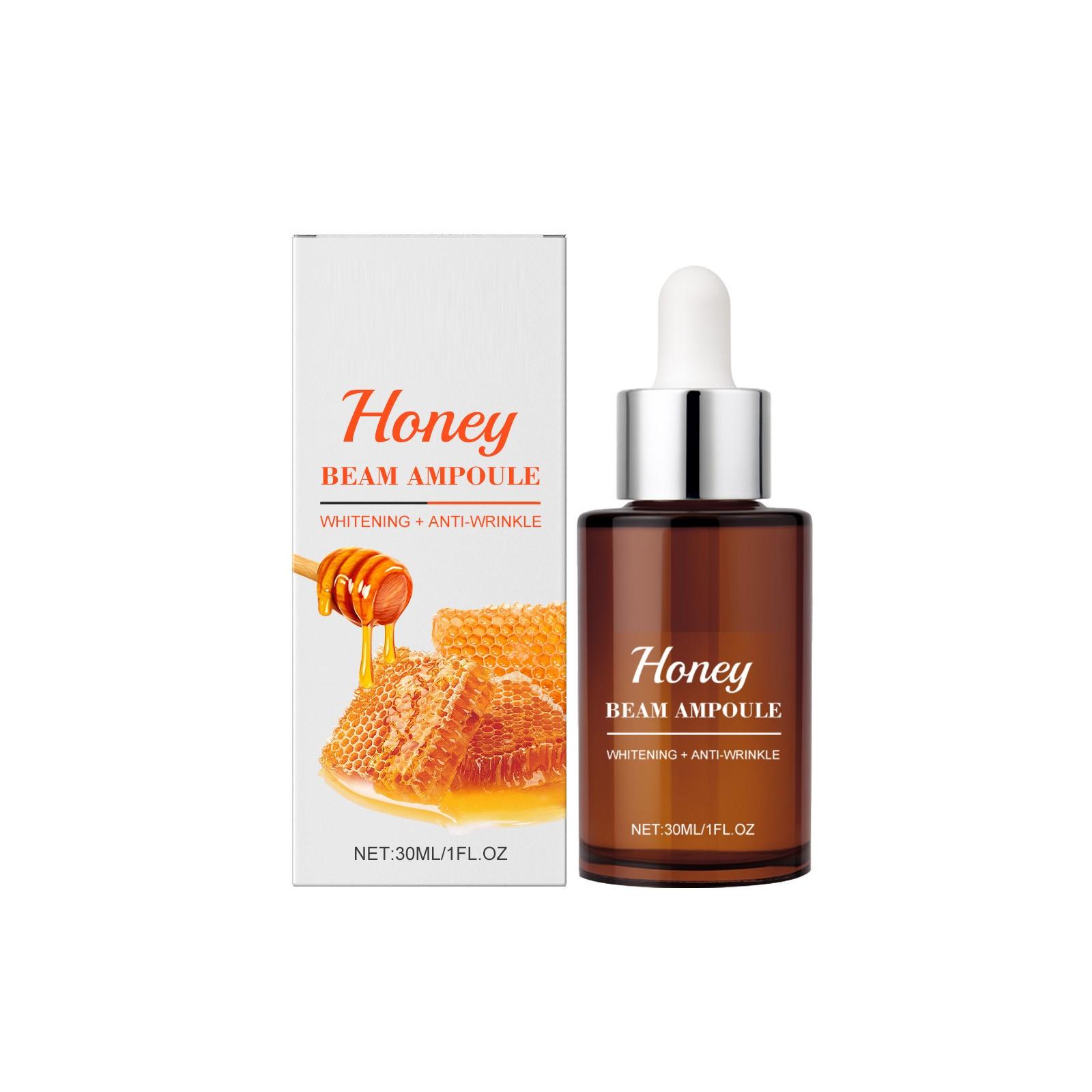 

Медовая сыворотка для ухода за лицом Увлажняющая, Контролирующая выработку кожного сала, Осветляющая цвет лица и Укрепляющая кожу лица сыворотка 30 мл One Size