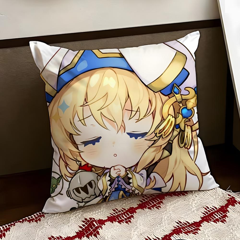 GGoblin Anime SSlayer Cushion Cover Reversible Soft Durable Pillow Cover Home Car MultiScene Use for Daily Comfort