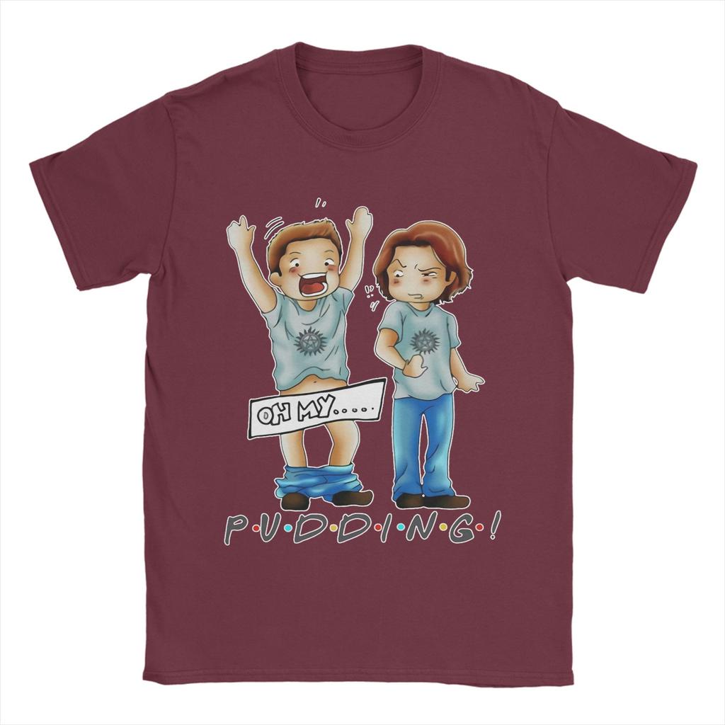 Fashion Pudding Dean Supernatural TShirts for Men Round Collar Pure Cotton T Shirt Short Sleeve Tee Shirt Gift Idea Clothing