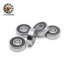 In-stock 6900 2RS Thin-walled Deep Groove Ball Bearing, 10x22x6, High-speed Motor Bearing with Blue Rubber Seal.