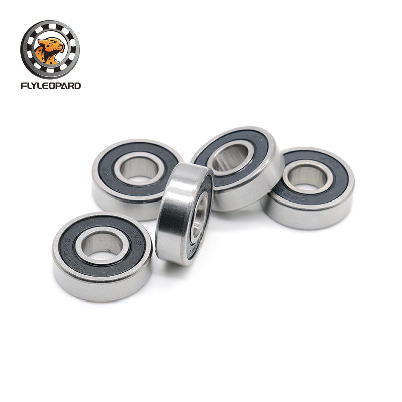 In-stock 6900 2RS Thin-walled Deep Groove Ball Bearing, 10x22x6, High-speed Motor Bearing with Blue Rubber Seal.