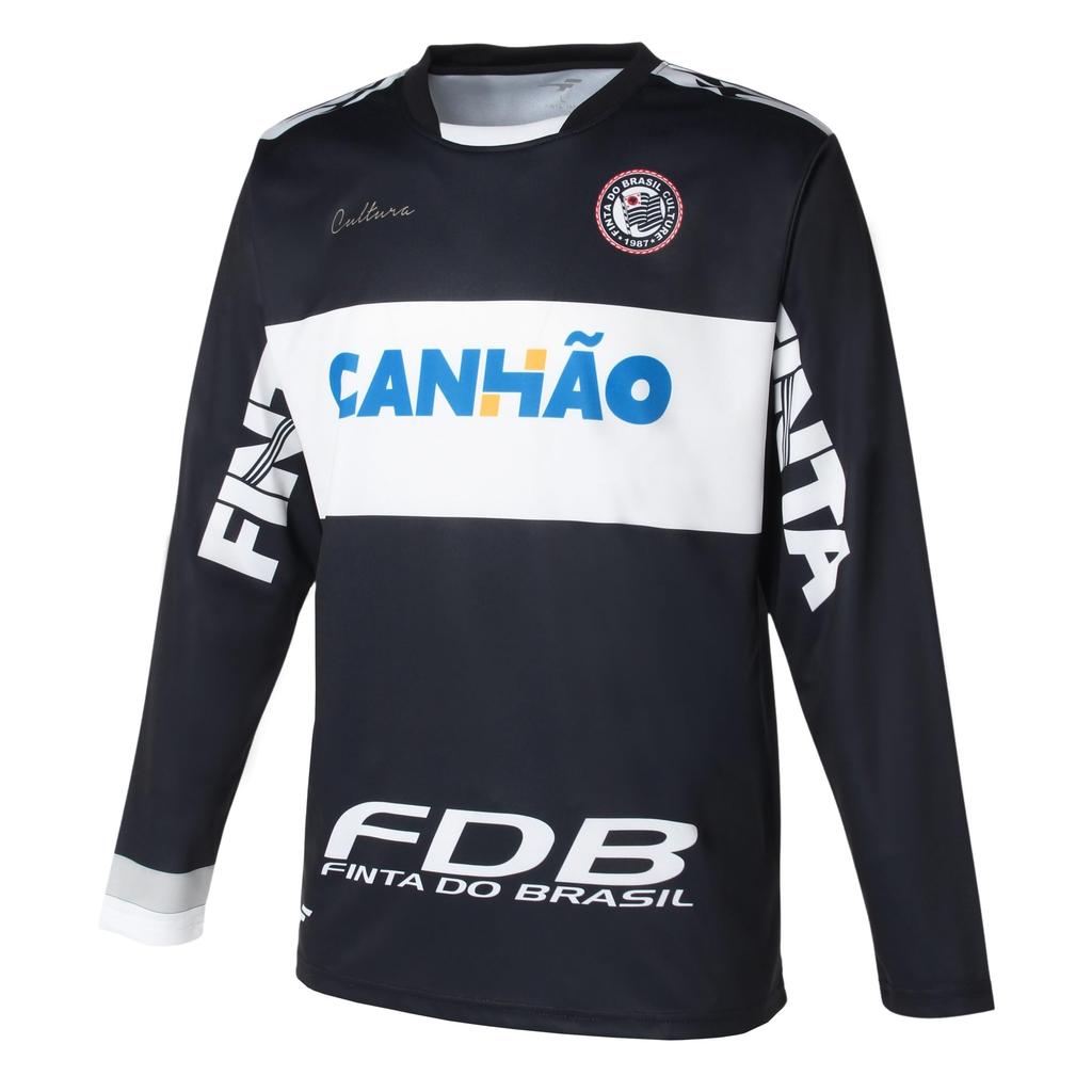 FINTA Men's Soccer Long Sleeve Practice Shirt FTE0022 (0500) Black