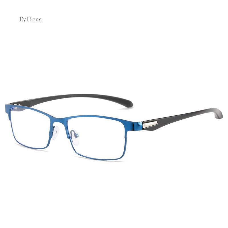 Ultra Light Unisex Glasses New Male Half Frame Business Myopia Glasses Blue Light Blocking Eye Protection Near Sight Glasses
