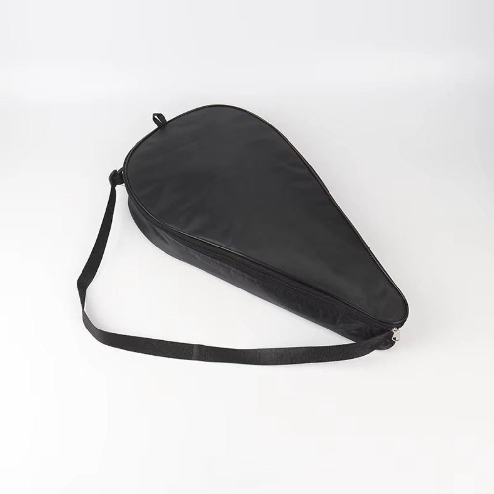 Soft Face Tennis Paddle Bag Adjustable Strap Racket Bag Durable Tennis Shoulder Bags Unisex
