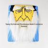 Yellow Old Man Beard and Mustache Party Costume Set