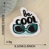 Original Cartoon Smiley Face Embroidery Patch for Clothing and Hats