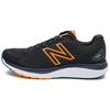 Nb 680 Fresh Foam Tessuto Confortevole Scarpe da Corsa Casual Basse Sneaker da Uomo Nero Arancione M680CK7