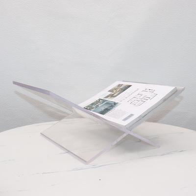 Simple Modern Acrylic Magazine & Book Display Rack