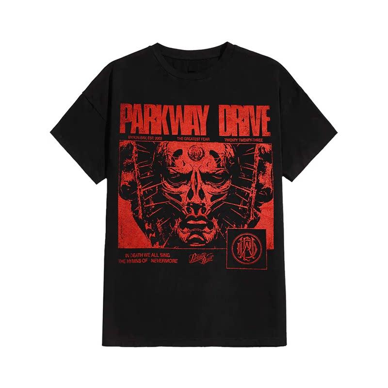 Summer Y2k Australian Metal Hardcore Band Parkway Drive's Printed Round-neck Short-sleeved T-shirt