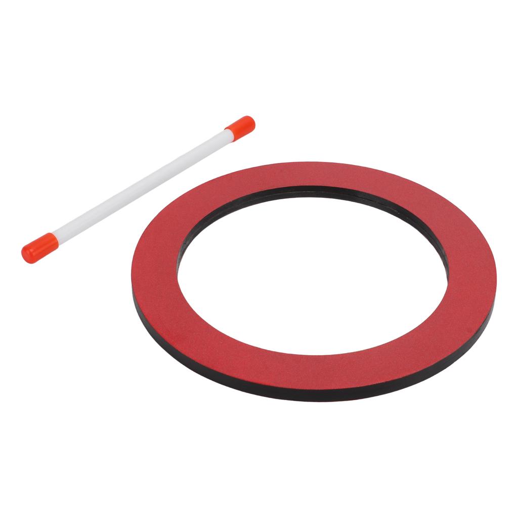 Hand Drum Compressed Board Resin Skin Red Children Enlightenment Percussion InstrumentRound Drum