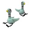 Don't Let The Pigeon Drive The Bus Plush Toy Kohls Soft Stuffed Bird Animated Blue Pigeon Plushies Doll Christmas Gift for Kids