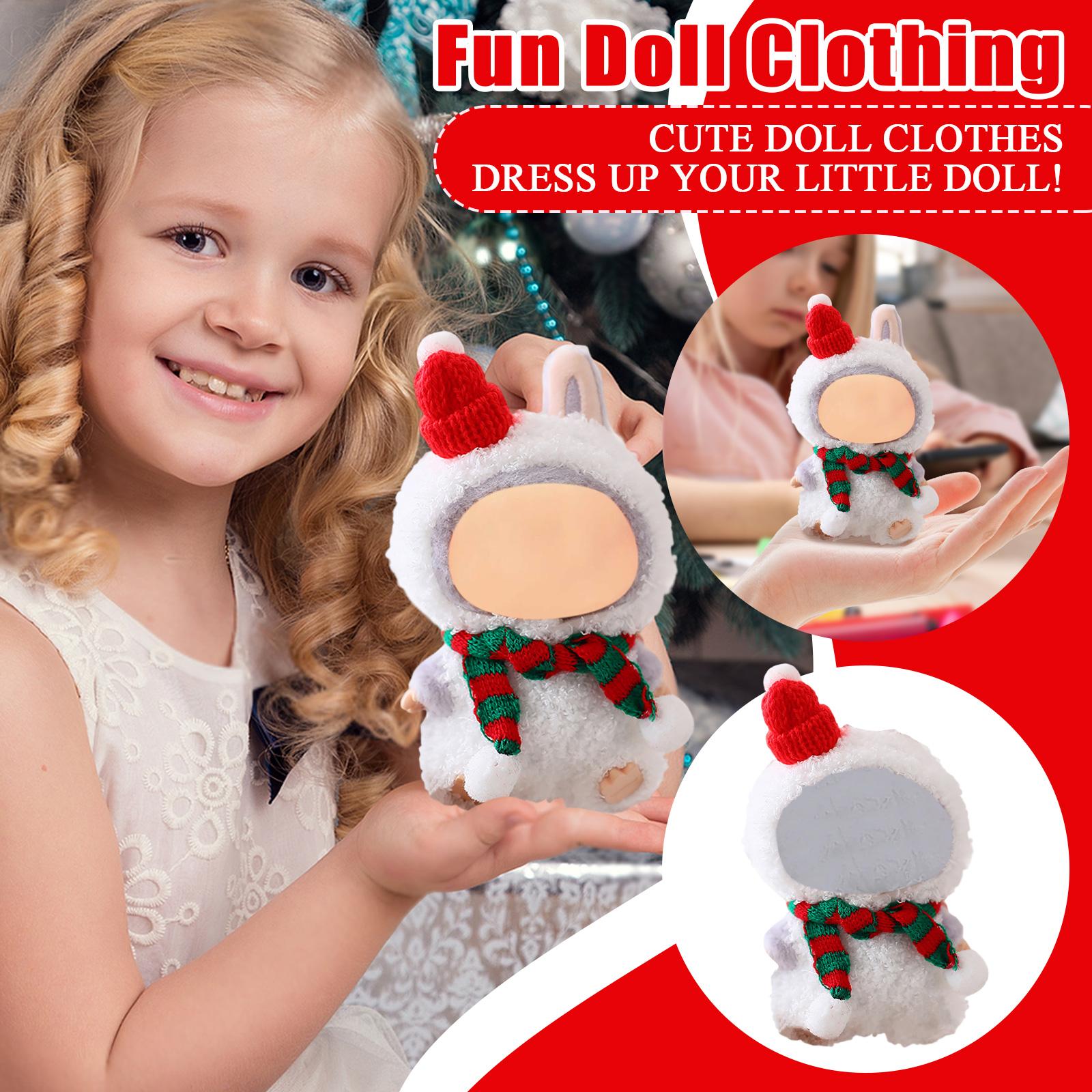 

Веселая одежда для кукол, Аниме плюшевые аксессуары, Милая одежда для кукол, Одежда-подвеска для кукол, Наряжание куклы-подвески One Size белый