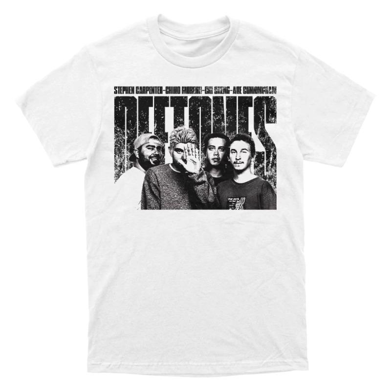Alternative Metal - Experimental Rock Band Deftones - American Retro Casual Short-Sleeved Cotton T-Shirt