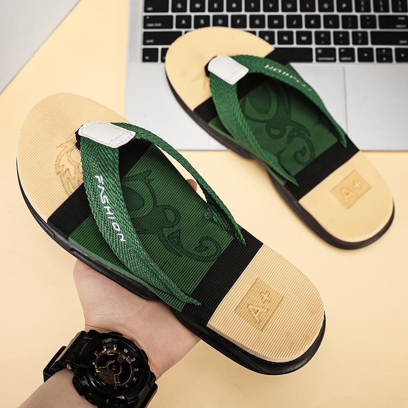 High Quality Sale Men Flip Flops Summer Beach Flip Flops Men Fashion Breathable Casual Beach Men Slippers Summer Outdoor