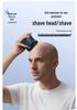 High-Power Magnetic Electric Shaver for Head & Beard with Six Blades