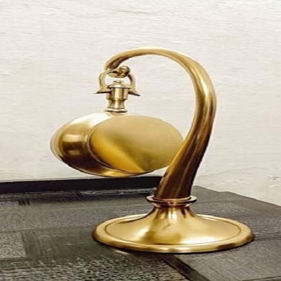 Schreibtischuhr im Vintage-Stil, antikes Messing-Finish, zum Aufhängen, Heimdekoration, Geschenkuhr