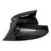 For Renault Megane 4 MK4 2016-2020 Glossy Black/Carbon Fiber Look Side Mirror Cover Cap ABS Car Exterior Accessories Left Right