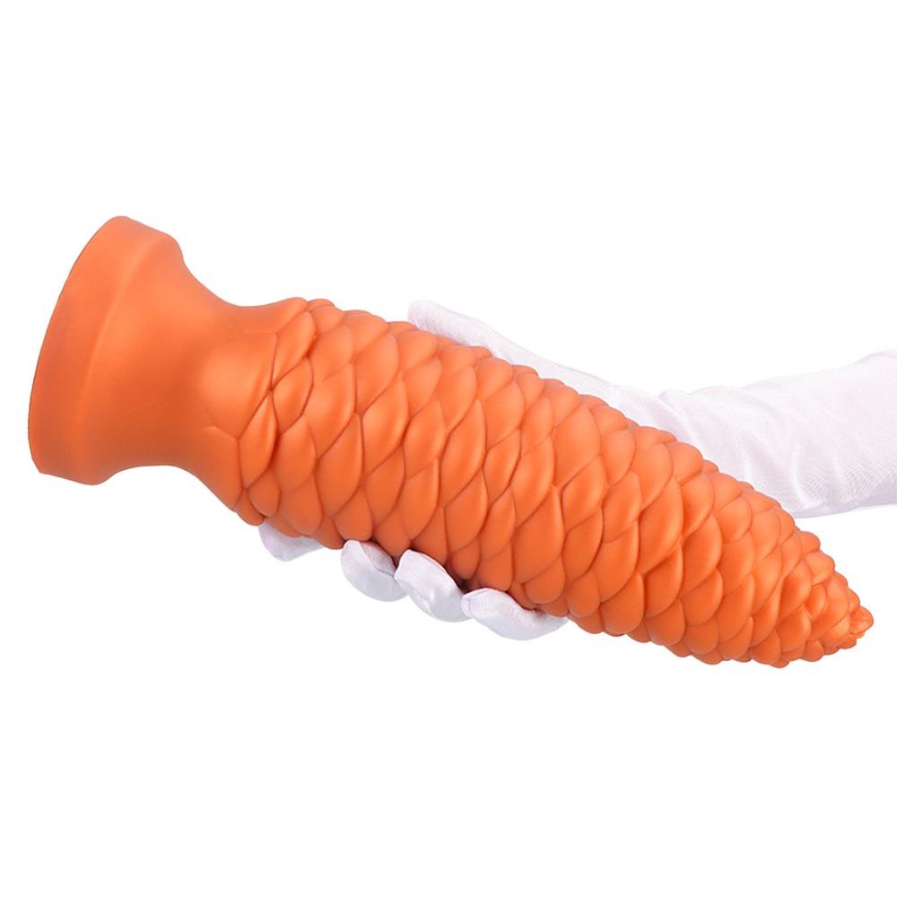 Premium Liquid Silicone Anal Plug - Unisex G-Spot Stimulator for Intense Orgasm | Adult Sex Toy