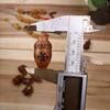 Wood Hollow Carved Aromatherapy Bottle Mini Vase Pagoda Car Hanging Decoration Fragrance Diffuser Bottle Sealed Jar Pendant