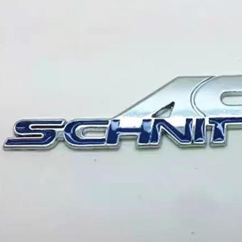 AC SCHNITZER Metal Grille Emblem Trunk Rear Badge Sticker 3D Metal Car Badge
