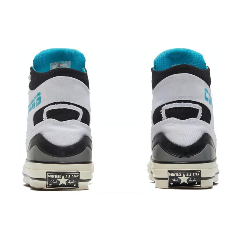 Converse 1970s Chuck Taylor All Star Stylish and Comfortable High-Top Canvas Unisex White & Black