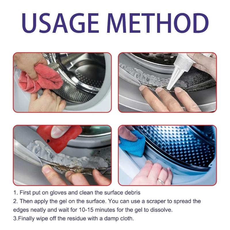 Quick and Efficient Mold Remover Gel Mold Stain Cleaner Spray Deep Cleaning Wall Mold Remover Easy To Use Gel Formula