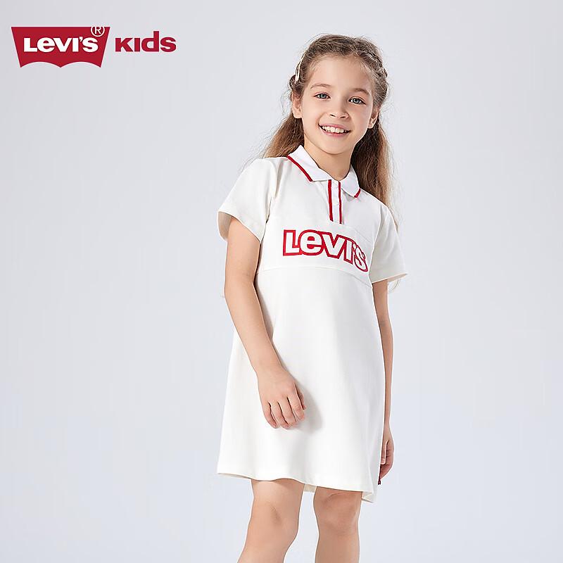 LEVI S Girls  2025 Summer Cool-Touch Polo T-Shirt Dress 120/60