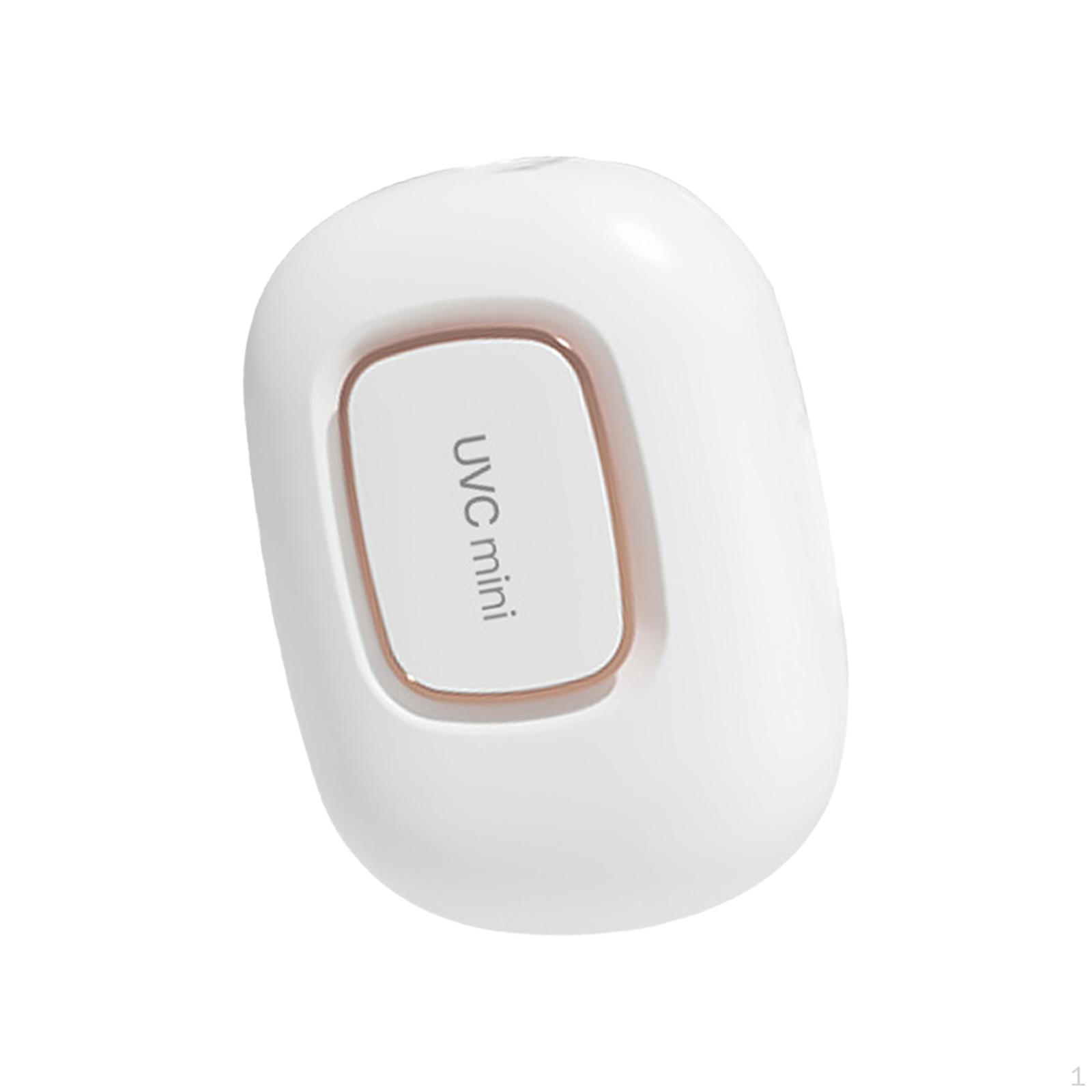 Toothbrush Sanitizer USB Portable Holder for Bathroom Travel Home White rosa
