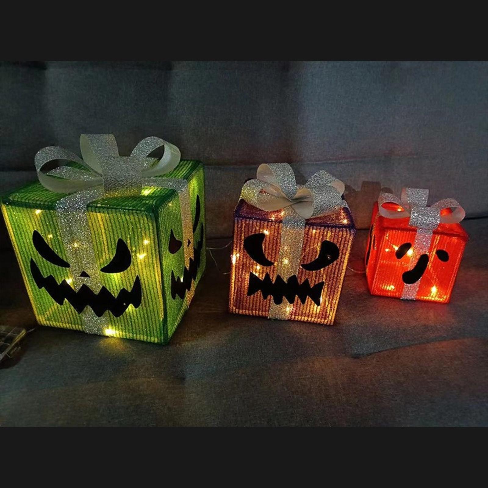 

,halloween Party Decorations,halloween Decorations,Gift Pack Combination LED Festival Products Light Up One Size