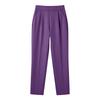 Women's High Waist Wide Leg Dress Pants with Flowy Drape for Business Casual Wear