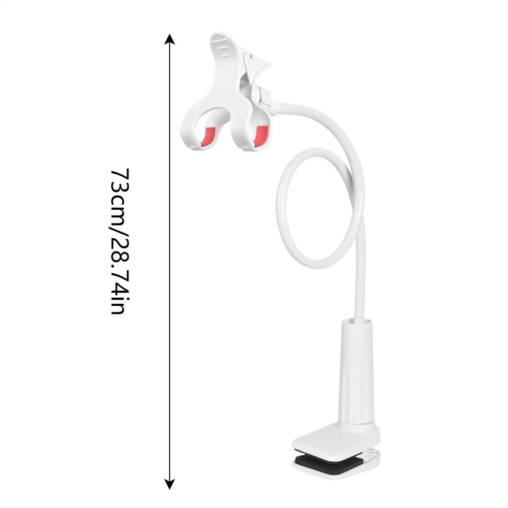 Lazy Bedside Desktop Live Foldable Mobile Phone Tablet Clip Stand Headrest Holder For Phone for Desk Headboard Bed Bedside