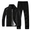 Mens Tracksuit Set Two Pieces Spring Autumn Sporting Track Suit Male Sweatshirts Jacket +Pants
