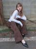 Sopeulleo Gina Leopard Sweat Pants_Brown