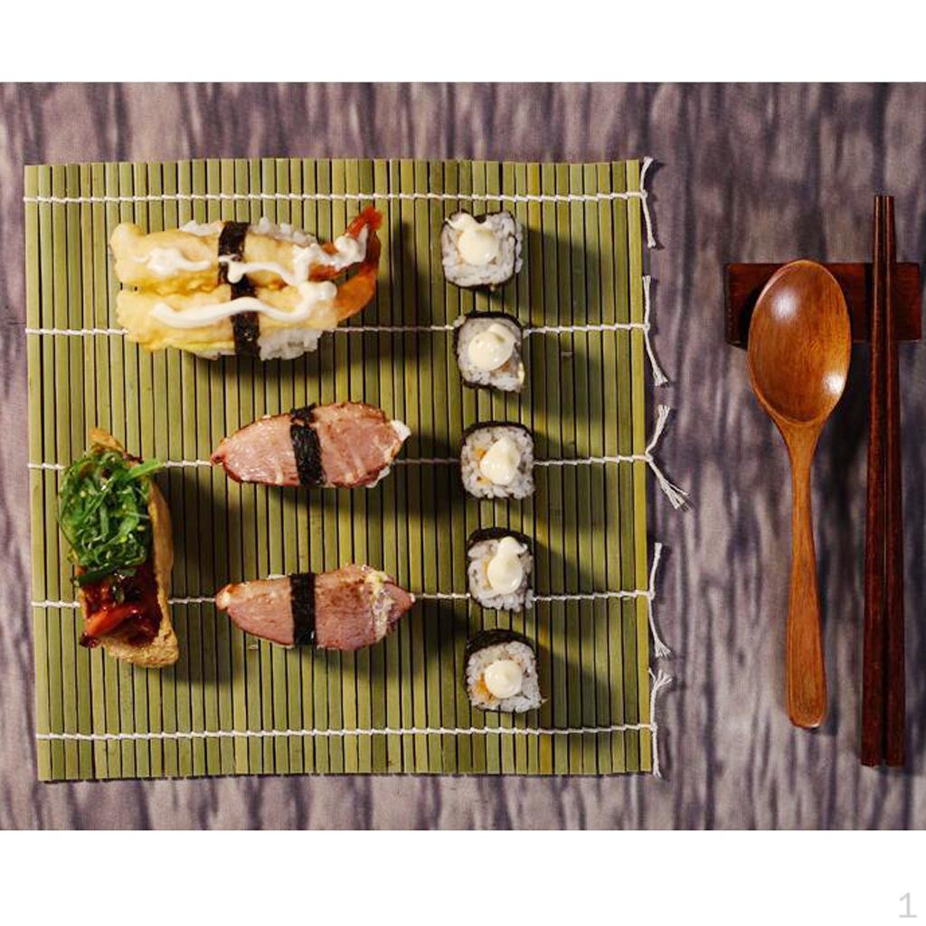 Essential Sushi Making Tool Exquisite Bamboo Curtain